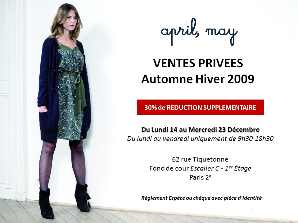 VENTES PRIVEES