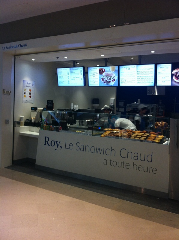 Roy sandwich chaud