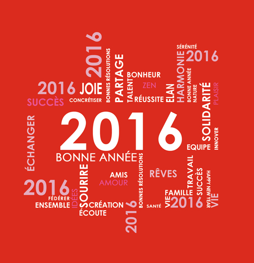 carte bonne annee 2016