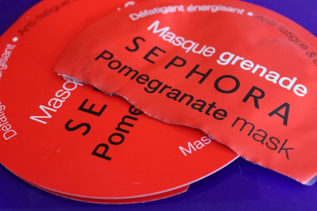 masque tissu sephora grenade