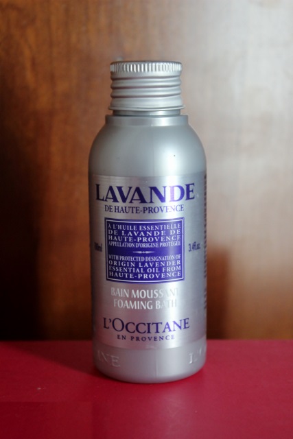 Bain moussant à la lavande de L'occitane en Provence