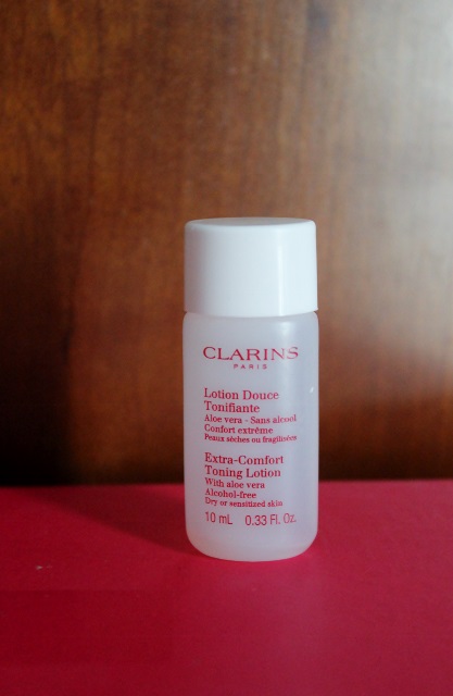 lotion douce tonifiante à l'aloé véra de Clarins