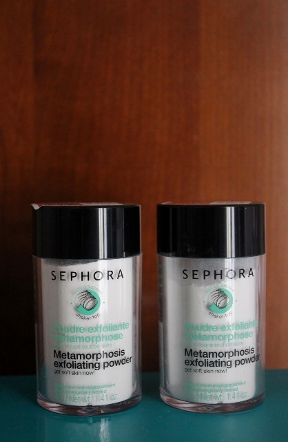Poudre exfoliant métamorphose de Sephora