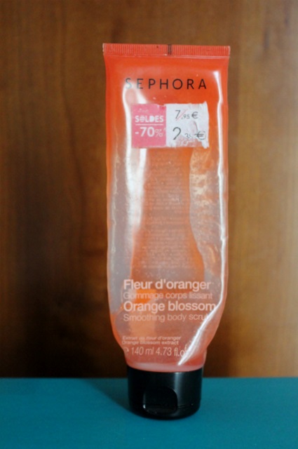 Gommage corps à la fleur d'oranger Sephora