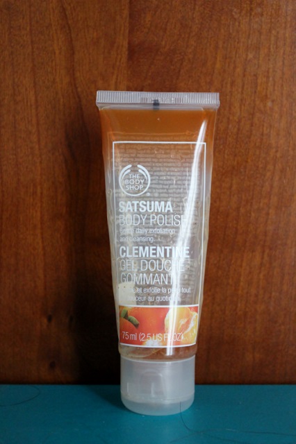 Gel douche gommant à la clémentine The body shop