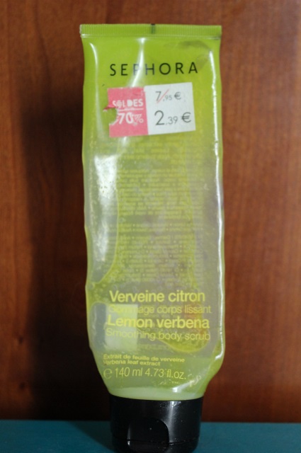 Gommage corps Verveine-Citron Sephora