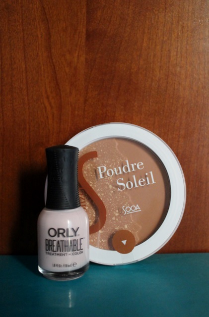 Poudre de soleil SOOA et vernis breathable Orly