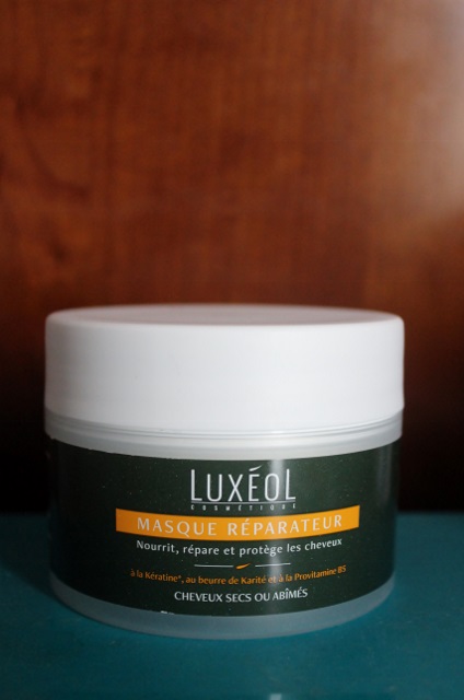 masque réparateur cheveux de Luxeol