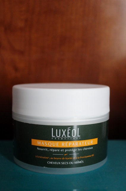 masque réparateur cheveux de Luxeol