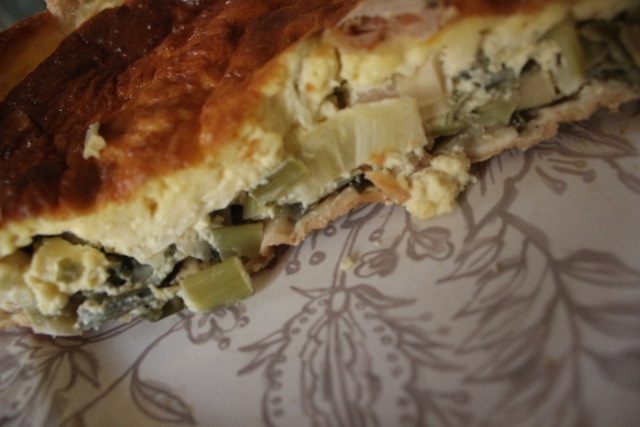 quiche aux poireaux