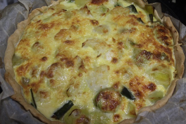 Quiche poireaux-pommes de terre