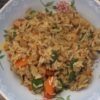 riz frit aux légumes et aux crevettes façon Khao Pad Kai