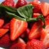 Salade de fraises au basilic