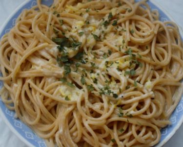 Spaghetti au citron