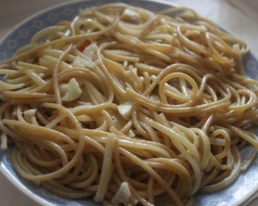 Spaghetti à l’ail et au piment